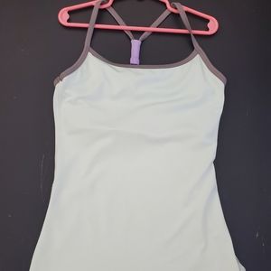 High energy tank size xs in light blue